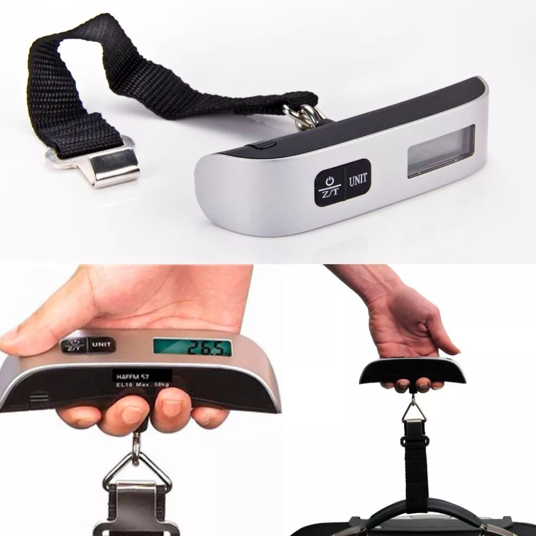 Miniatura 3 de Pesa Digital Lcd De Mano Maleta Equipaj